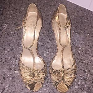 Stuart Weitzman Reptile Sandals